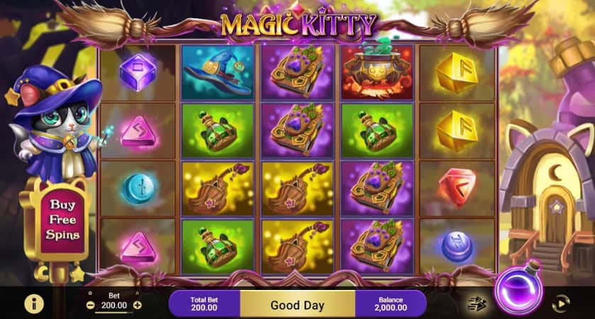 Kucing Ajaib Pembawa Keberuntungan Besar di Magic Kitty