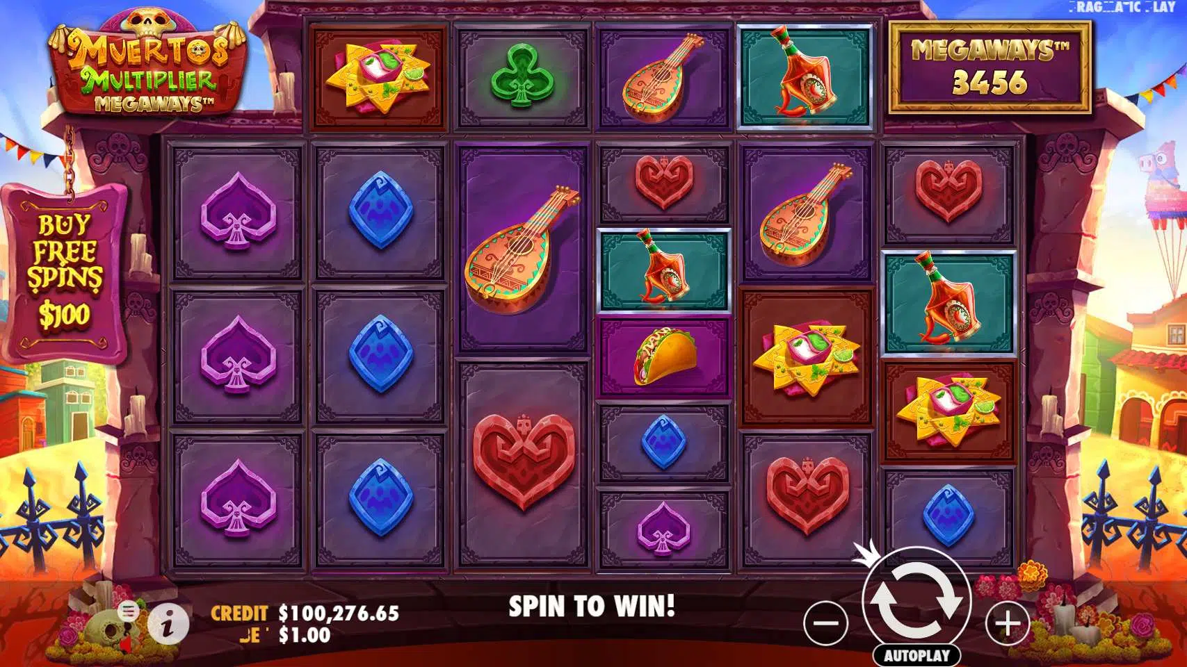 Festival Kematian Penuh Bonus di Muertos Multiplier Megaways